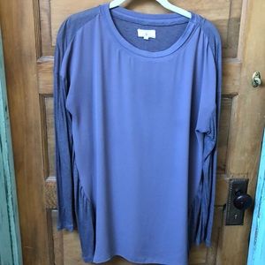 Lou & Grey Tunic size M. Purple